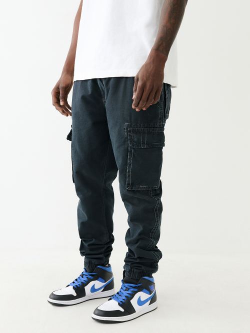 PacSun Performance Brown Slim Cargo Jogger Pants