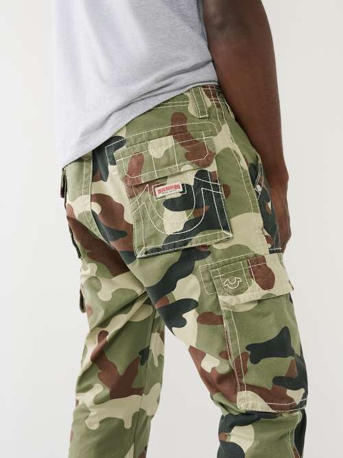 CAMO BIG T CARGO JOGGER PANT