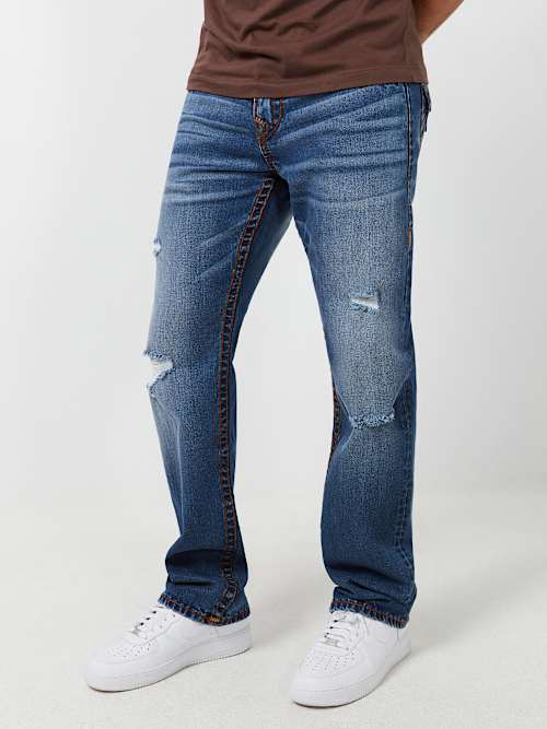 РИКИ В ОБТЯГИВАЮЩИХ ДЖИНСАХ SUPER T STRAIGHT