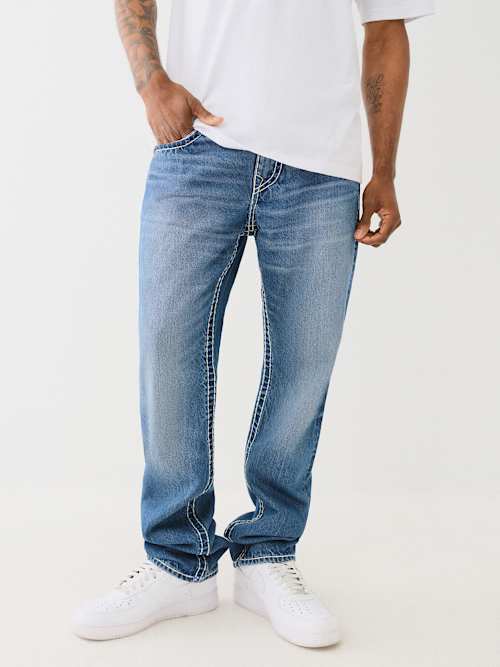 True fashion religion straight leg jeans