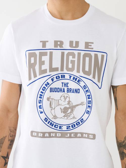 CAMISETA DE CUELLO REDONDO CON LOGOTIPO DE BUDDHA TR