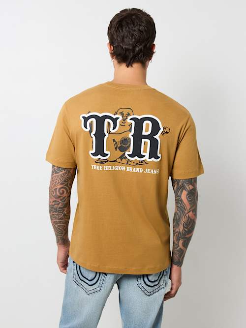 CAMISETA CON ESTAMPADO DE TR Y BUDDHA