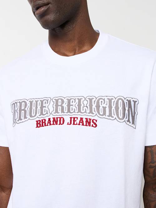 CAMISETA CON TRUE RELIGION BORDADO