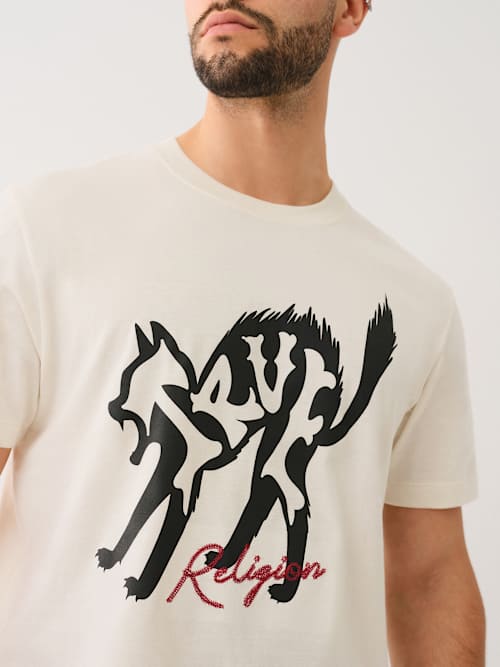 ФУТБОЛКА С РИСУНКОМ ИСПУГАННОГО КОТА