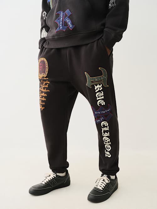 LOGO PATCH EMBROIDERY JOGGER
