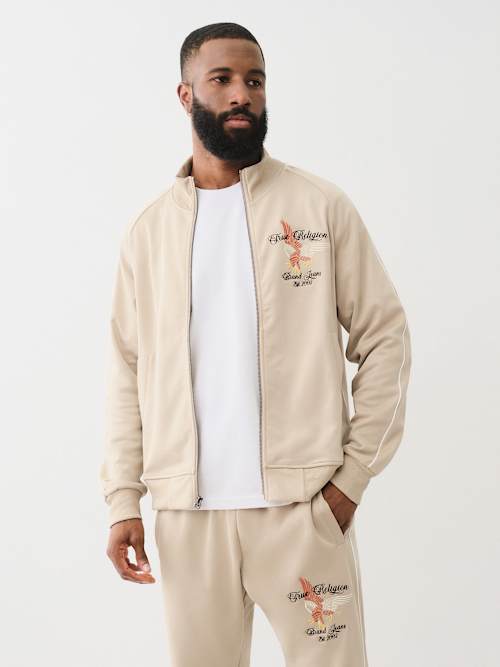 EMBROIDERED GOLDEN STATE TRACK JACKET