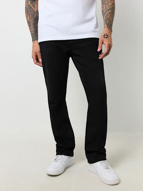 RICKY LUREX HORSESHOE STRAIGHT JEAN