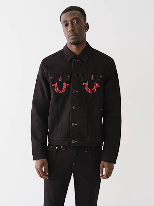 JIMMY EMBROIDERED HORSESHOE JACKET 