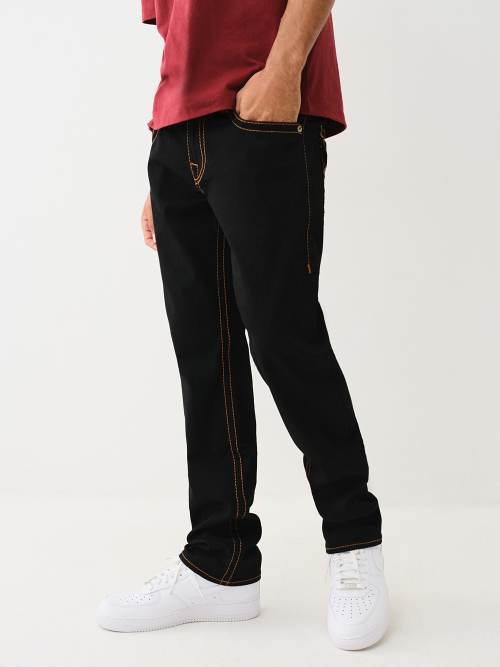 JEANS RECTOS RICKY CON SOLAPA Y COSTURA BIG T