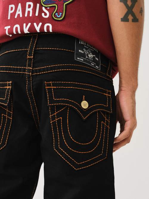 JEANS RECTOS RICKY CON SOLAPA Y COSTURA BIG T