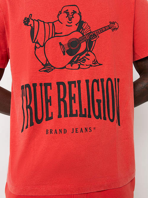 VINTAGE CRACKLE BUDDHA TEE