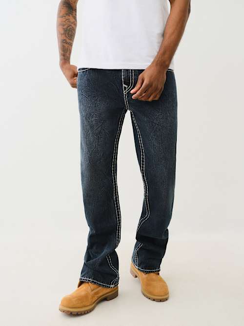 Men's true religion boot cut jeans clearance
