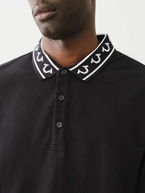 LONG SLEEVE POLO SHIRT