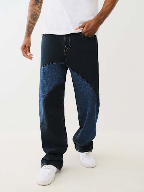 УЛЬТРА МЕШКОВАТЫЕ ДЖИНСЫ С ИЗОГНУТЫМ ШВОМ ОТ VINNY