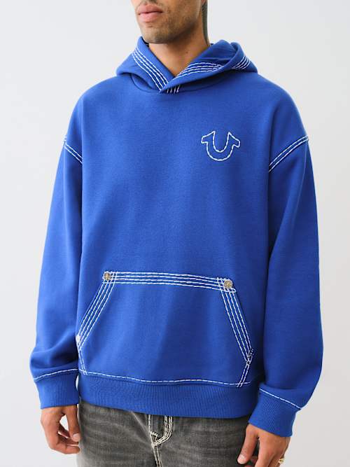True religion sweater blue hotsell