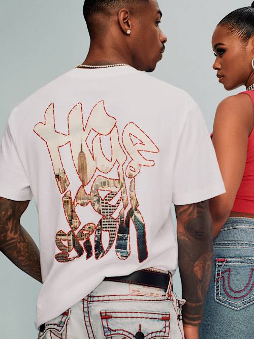 ФУТБОЛКА С ПРИНТОМ CITYSCAPE BIG T PUFF