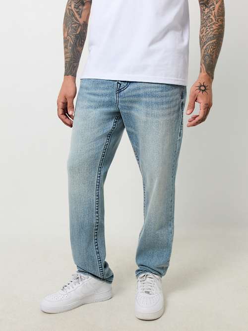 GENO EMBOSSED HORSESHOE SLIM JEAN