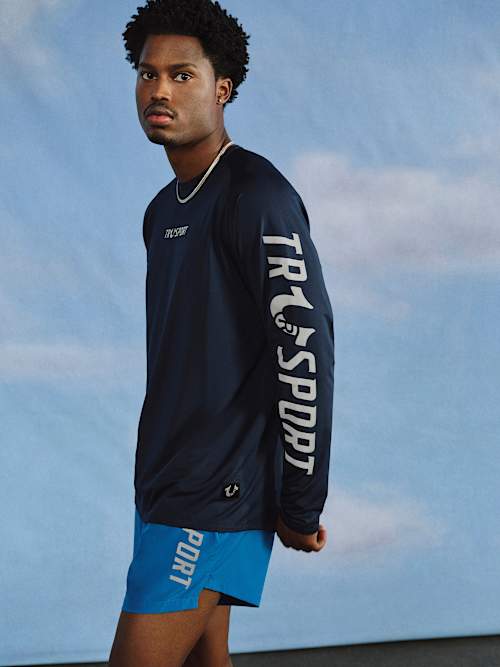 TRUE SPORT LONG SLEEVE RAGLAN TEE