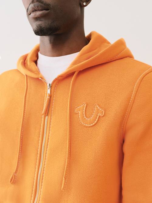 BIG T ZIP HOODIE