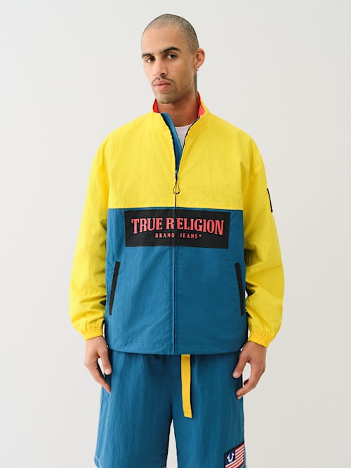 ВЕТРОВКА В ЦВЕТНУЮ ПОЛОСКУ