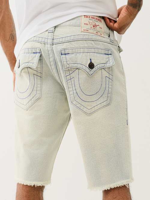 RICKY FRAYED FLAP SHORT
