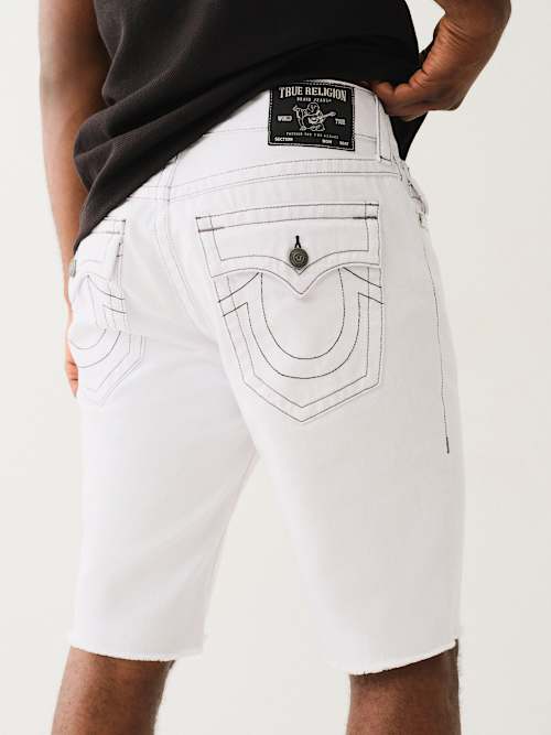 RICKY FRAYED FLAP SHORT