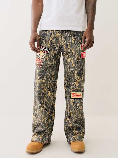 BIG T BUDDHA CAMO SWEAT PANT