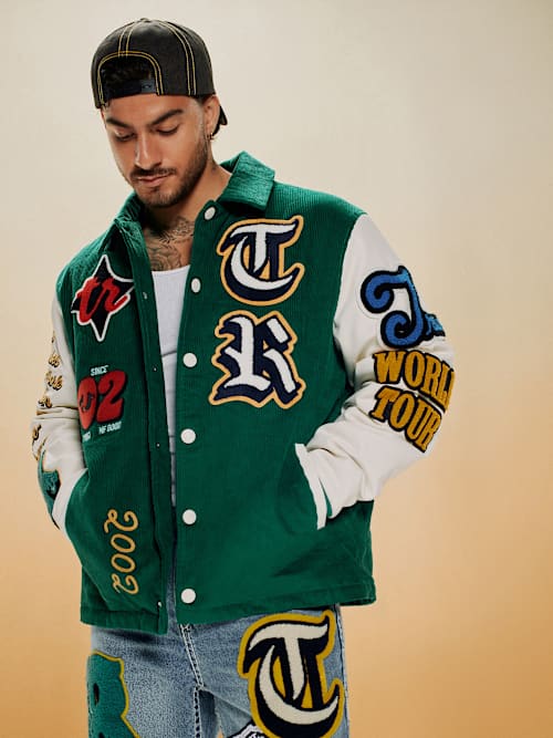 CORDUROY VARSITY JACKET