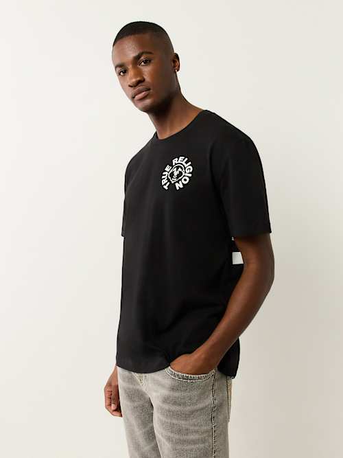 PUFF PRINT BUDDHA FACE TEE