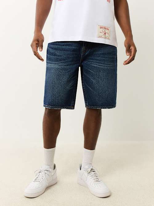 BOBBY FLAP BAGGY DENIM SHORT