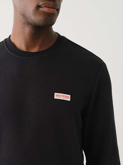 OG LOGO PATCH CREW SWEATSHIRT