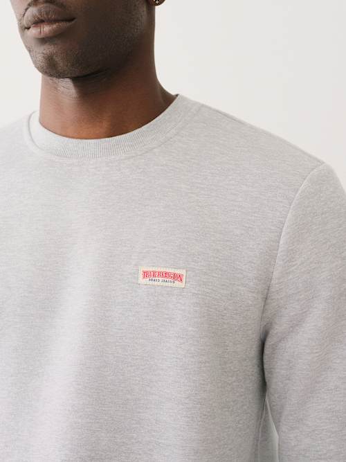 OG LOGO PATCH CREW SWEATSHIRT