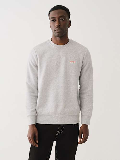 OG LOGO PATCH CREW SWEATSHIRT