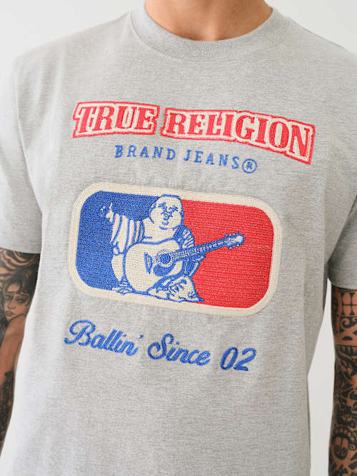 ФУТБОЛКА BALLIN' С ВЫШИВКОЙ