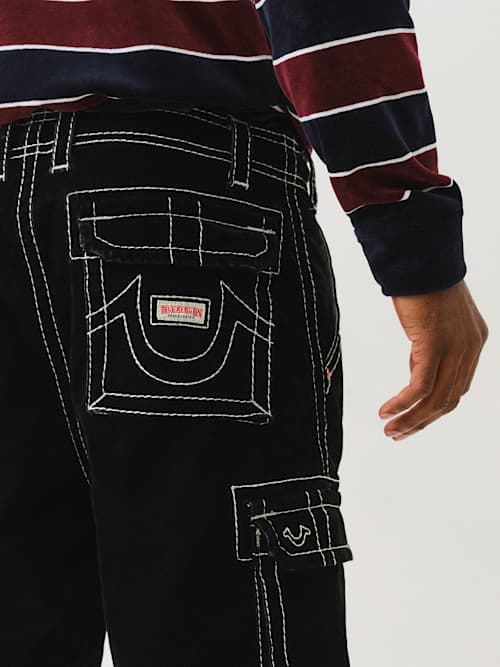 VELVET BIG T CARGO BAGGY PANT