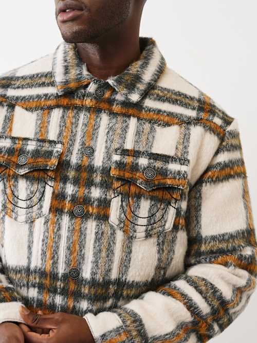 CHAQUETA DE FRANELA DEL OESTE