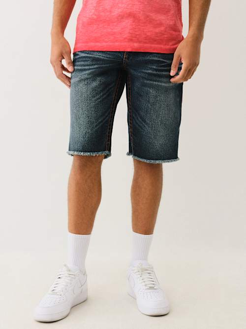 RICKY SUPER T FRAYED SHORT