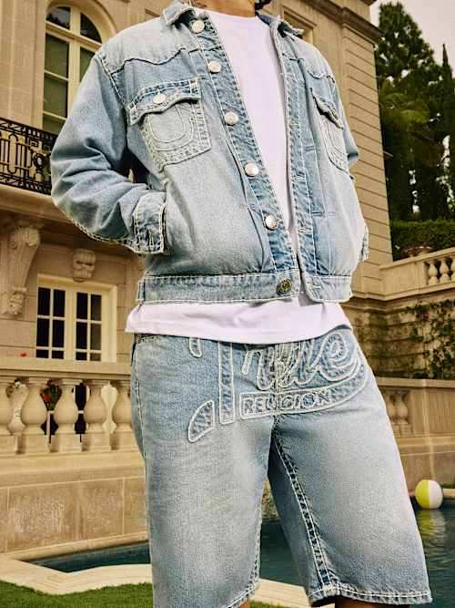 SHORT SUPER T CON APLIQUE DE LOGOTIPO DE BOBBY