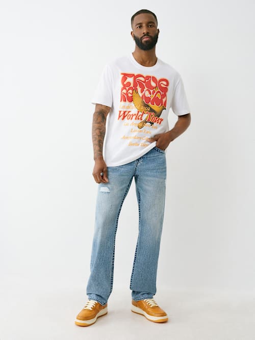 RICKY STRAIGHT FLAP JEAN 34”