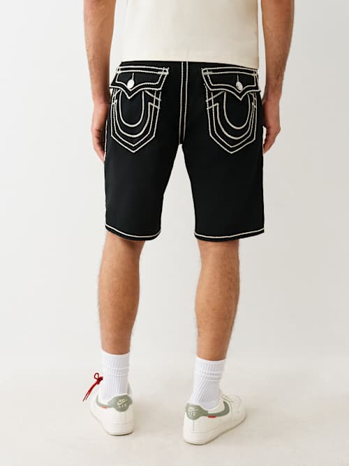 BOBBY ROPE STITCH FLAP SHORT