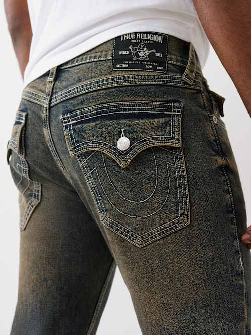 RICKY TRIPLE SINGLE NEEDLE STRAIGHT JEAN 34”
