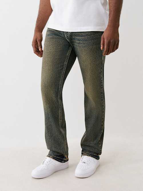 RICKY TRIPLE SINGLE NEEDLE STRAIGHT JEAN 34”