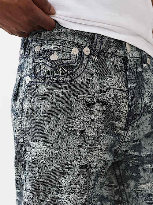 BOBBY JACQUARD SUPER T BAGGY JEAN 32"