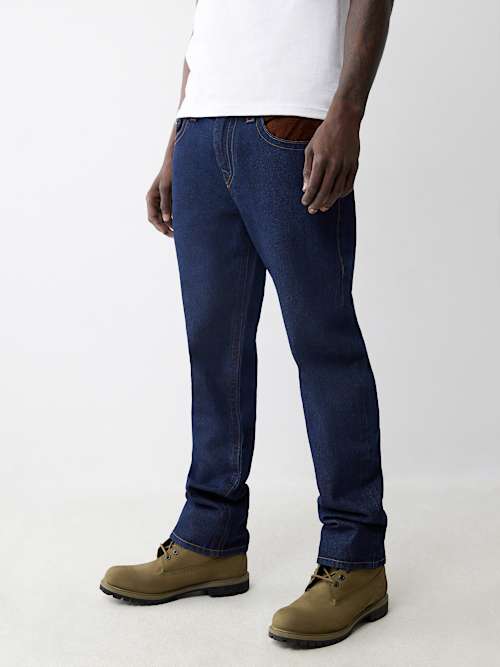 RICKY CORDUROY DETAILED STRAIGHT JEAN