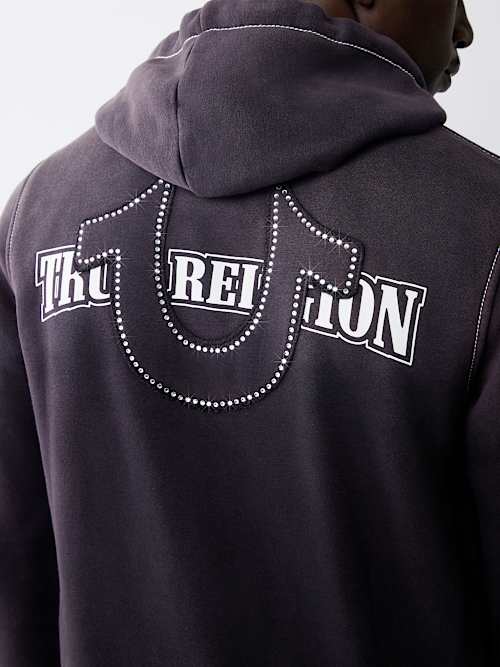 2024 True religion arch zip hoodie