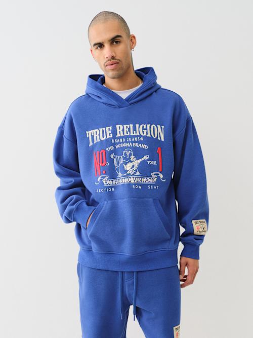 ВИНТАЖНАЯ ТОЛСТОВКА С КАПЮШОНОМ 