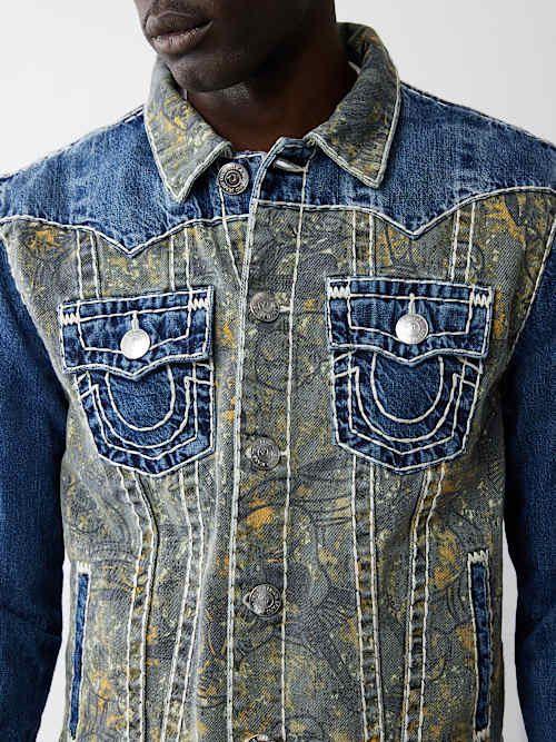 JIMMY SUPER T BUDDHA CAMO JACKET
