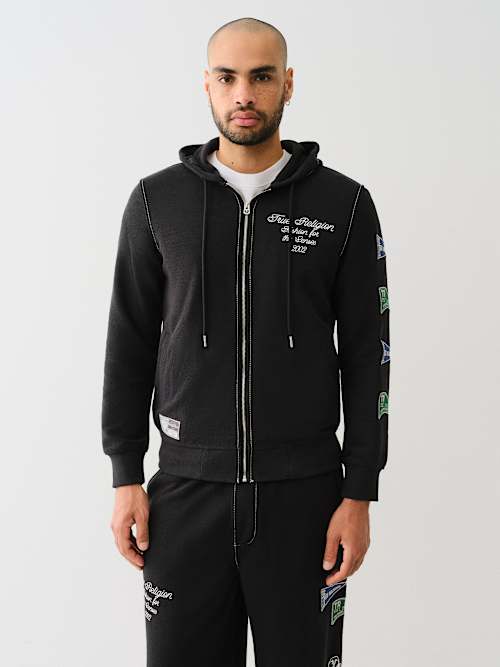 FRENCH TERRY ZIP HOODIE