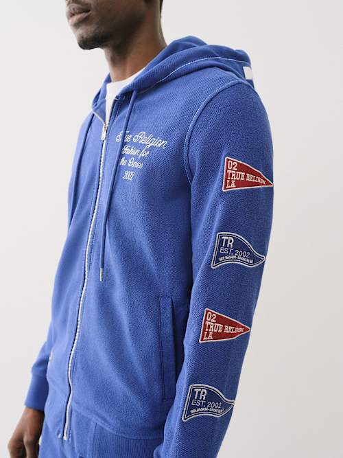 ХУДИ ИЗ ФРАНЦУЗСКОГО ТЕРИ НА МОЛНИИ