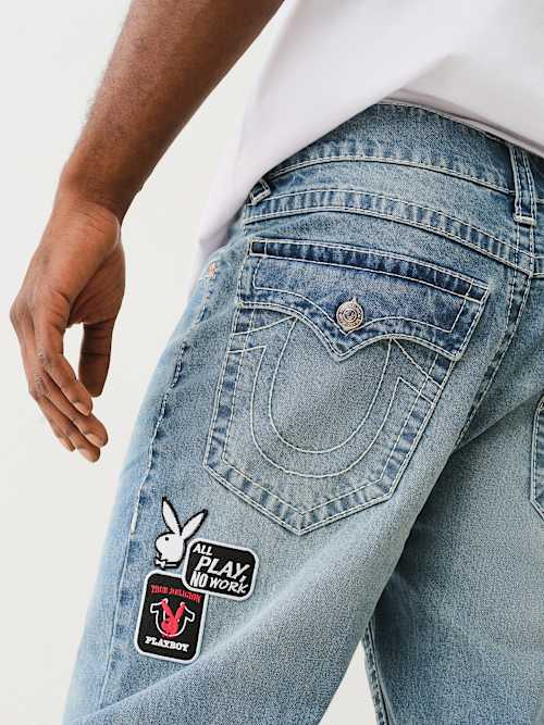 ДЖИНСЫ TRUE RELIGION X PLAYBOY BOBBY BAGGY